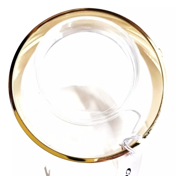 Coach Pink Floral Bangle Bracelet - Picture 10 of 11